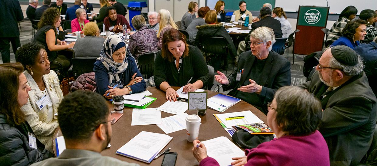 Participants at the Interfaith Community Forum